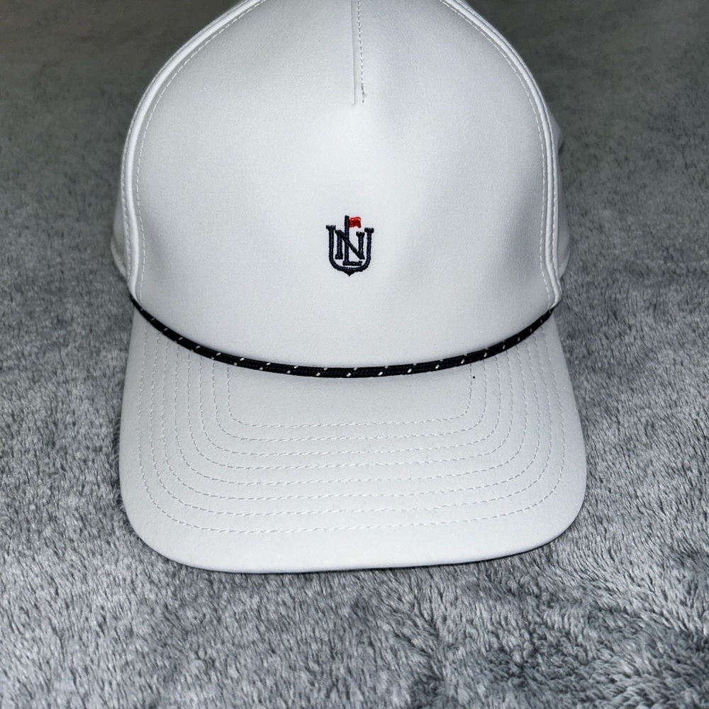 White No Laying Up Rope Hat